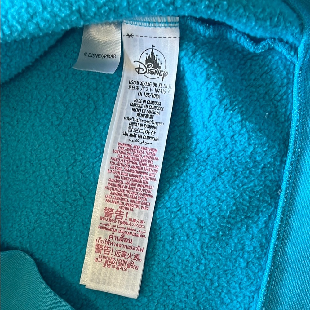 2024 Disney Blue Sweatshirt with Colorful Graphics - Picture 3 of 4